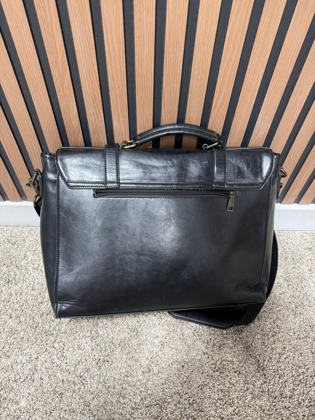 Leather Laptop Briefcase