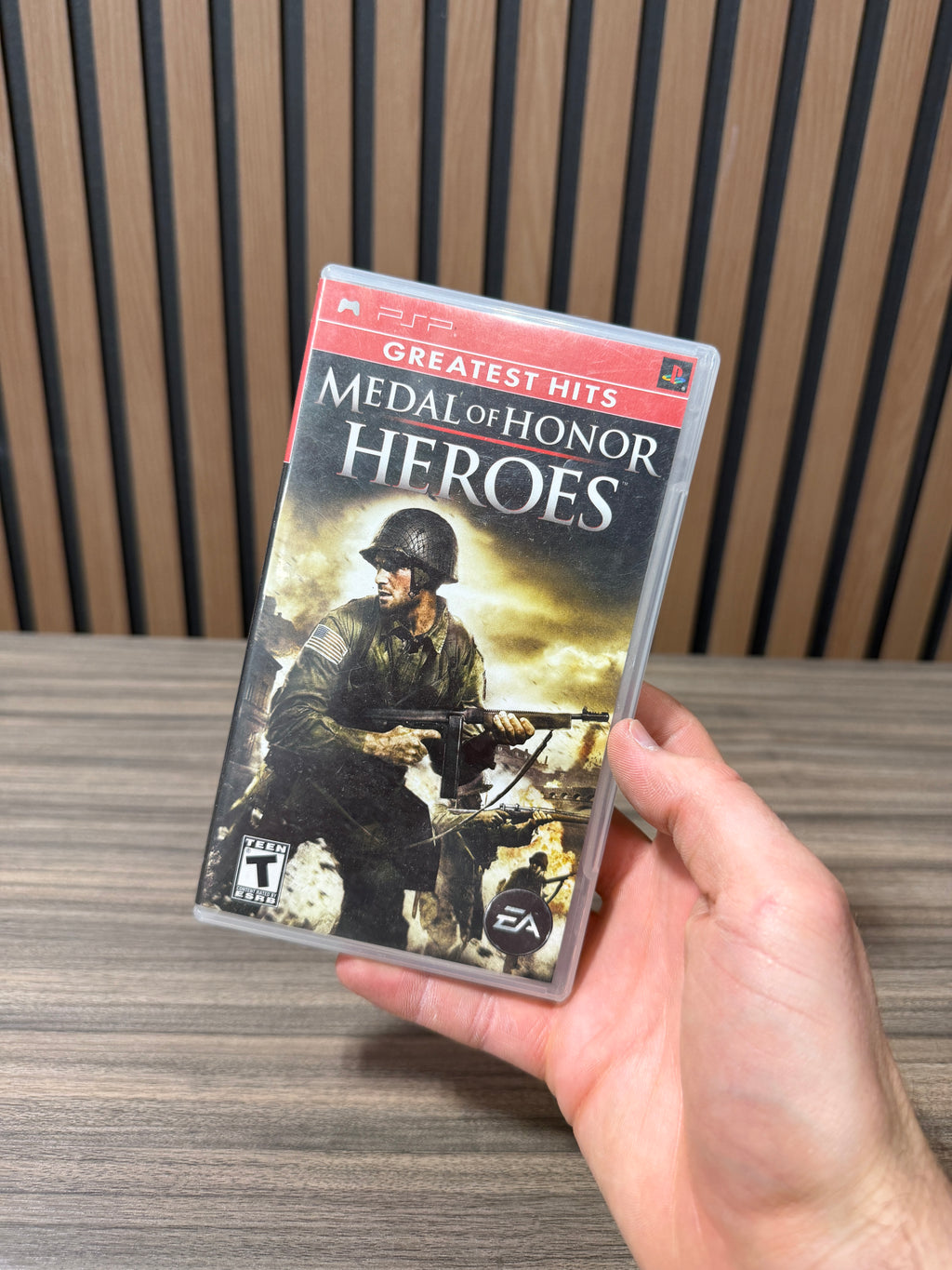 Medal of Honor Heroes (PlayStation Portable, 2006) black label psp