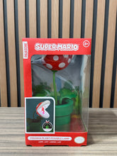 Load image into Gallery viewer, Nintendo Super Mario Bros Mini Piranha Plant Posable Lamp Night Light Décor
