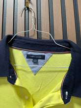 Load image into Gallery viewer, Tommy Hilfiger Polo Yellow/Navy Sz XXXL
