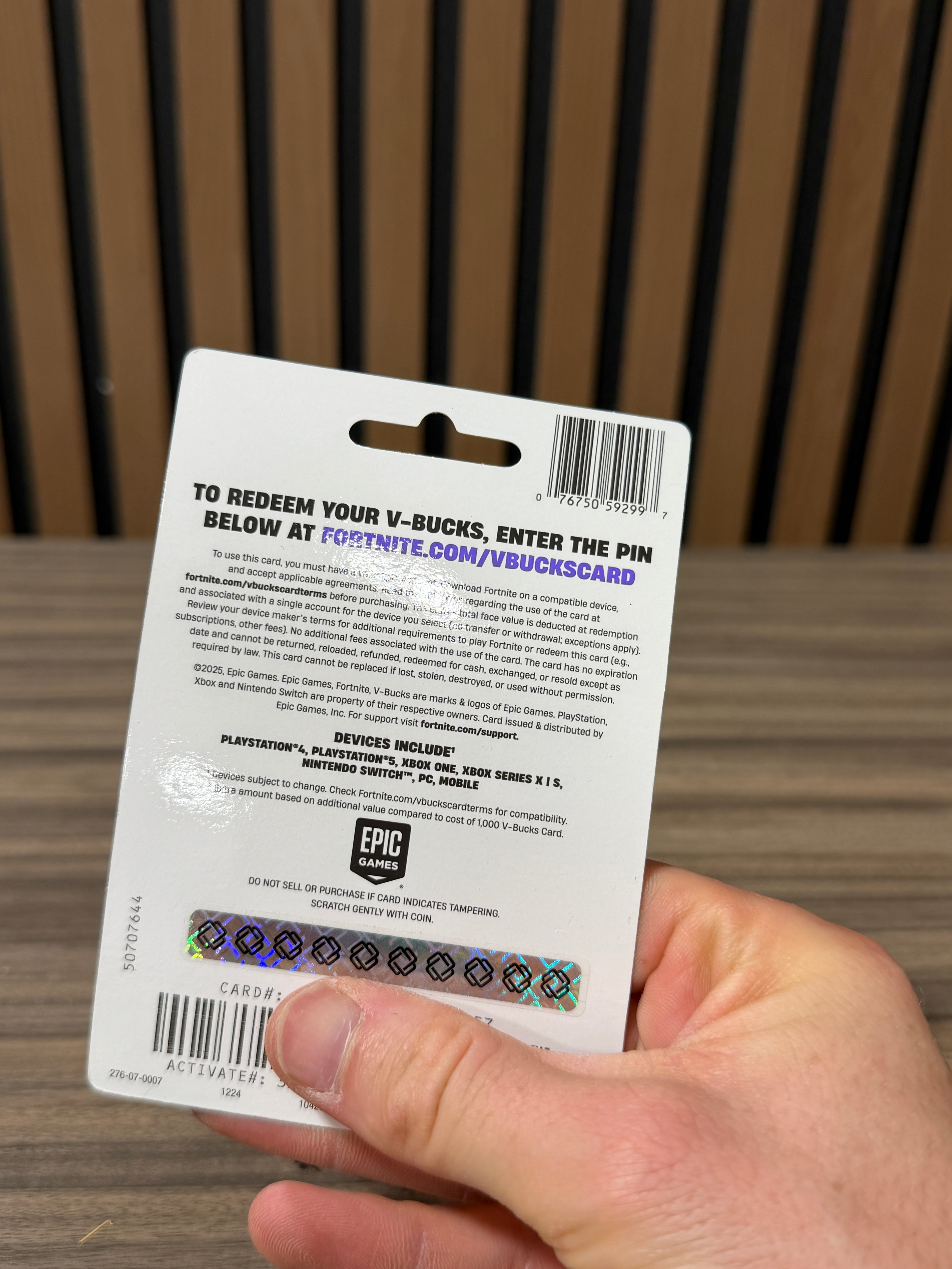 Fortnite 2800 VBucks