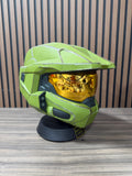 Halo Master Chief Deluxe Helmet with Stand-LED Lights on Each Side