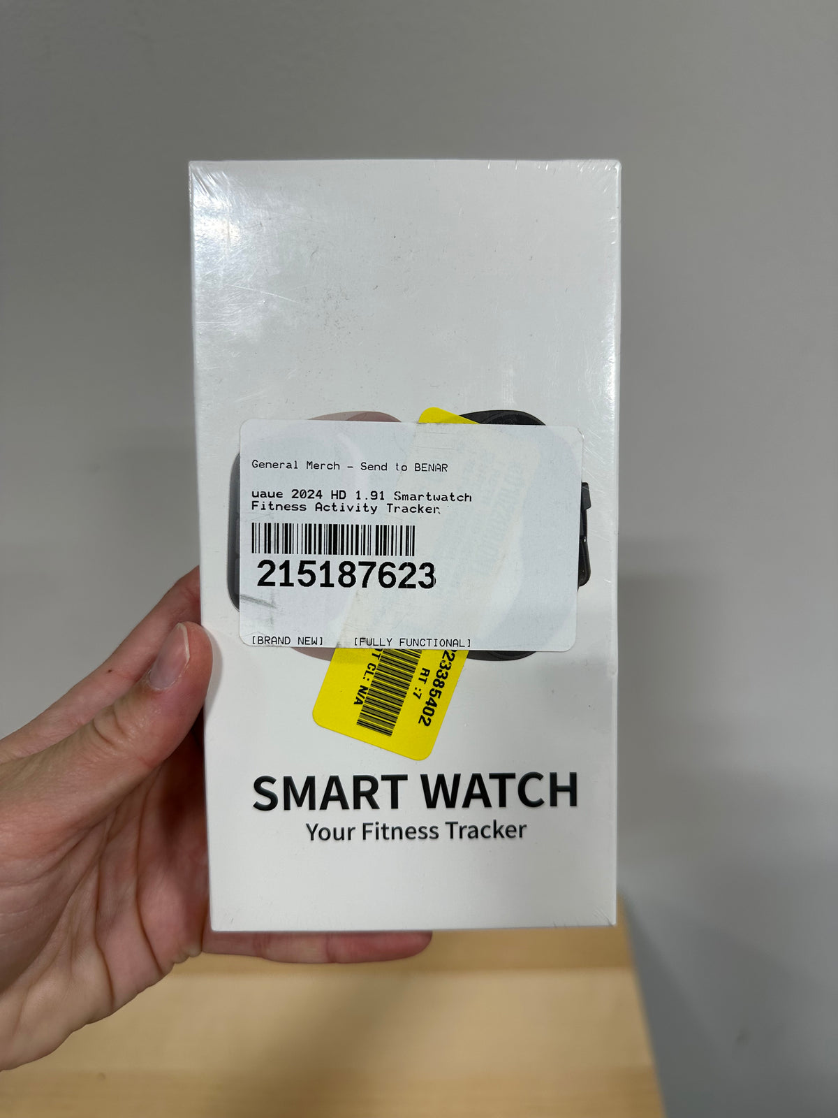 Brand New UAUE T60 1.91" HD Smartwatch & Fitness Activity Tracker – Black