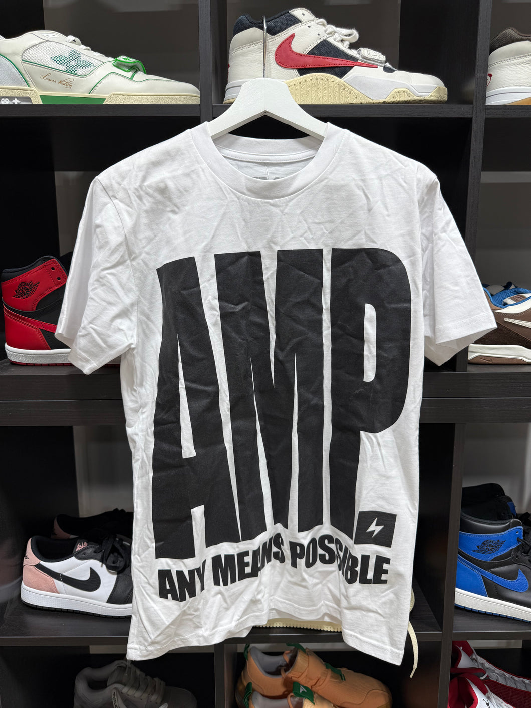 AMP Any Means Possible T-Shirt Sz S