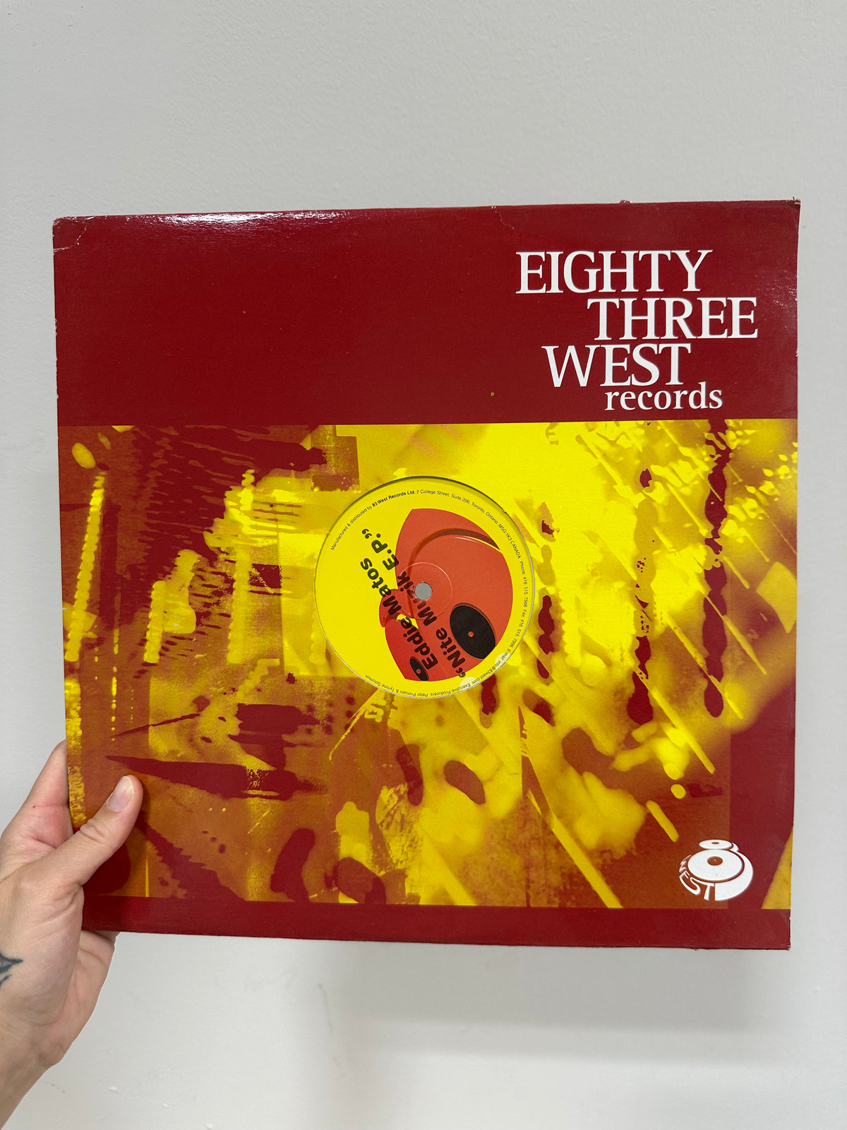Eddie Matos – Nite Muzik E.P. 12" Vinyl (2003, Eighty Three West Records – ET041)