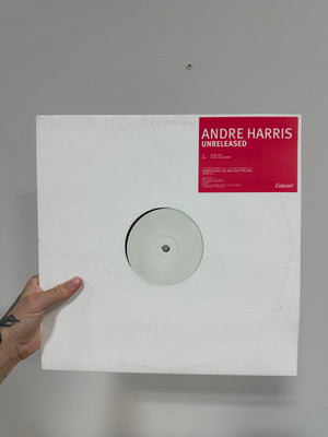 Andre Harris – Unreleased 12" Vinyl Promo White Label (2001, Estereo – ET 4)