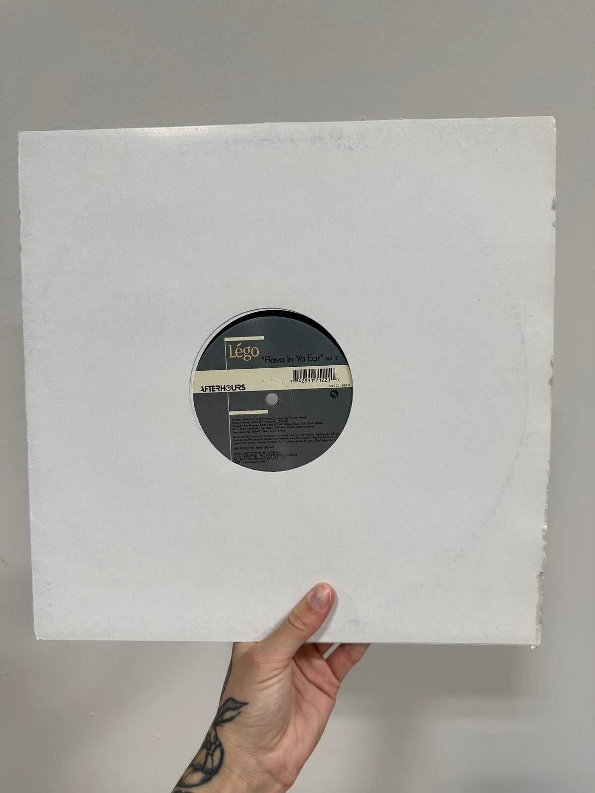 Légo – Flava In Ya Ear Vol. 2 12" Vinyl (1999, Afterhours – AH 122) US Pressing