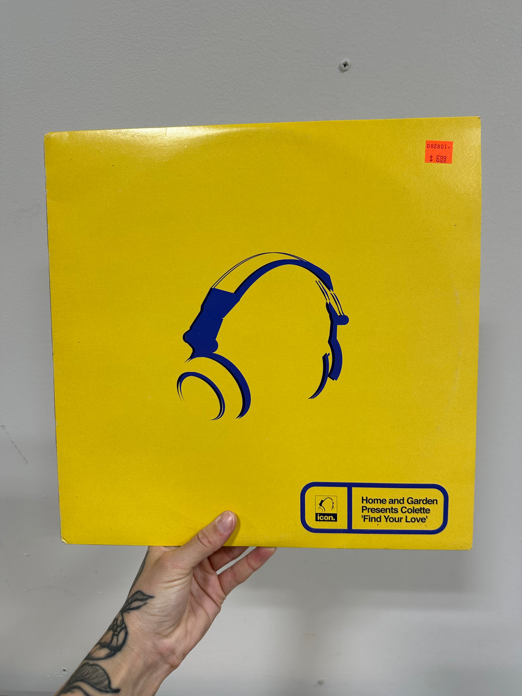 Home & Garden Presents Colette – Find Your Love 12" Vinyl EP (2000, Icon Recordings – ICON 003)
