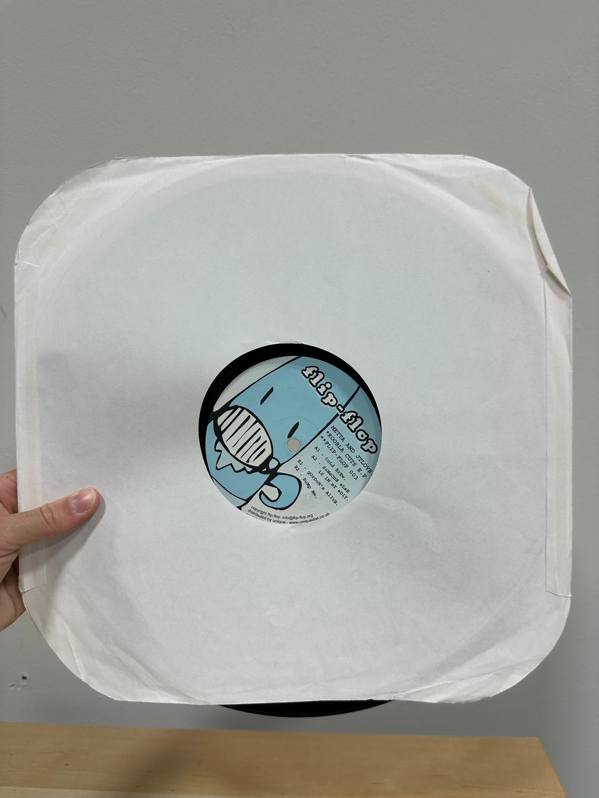 Metta And JTLove – Koobla Cuts E.P. 12" Vinyl (2004, Flip-Flop – flip-flop 003) UK Pressing