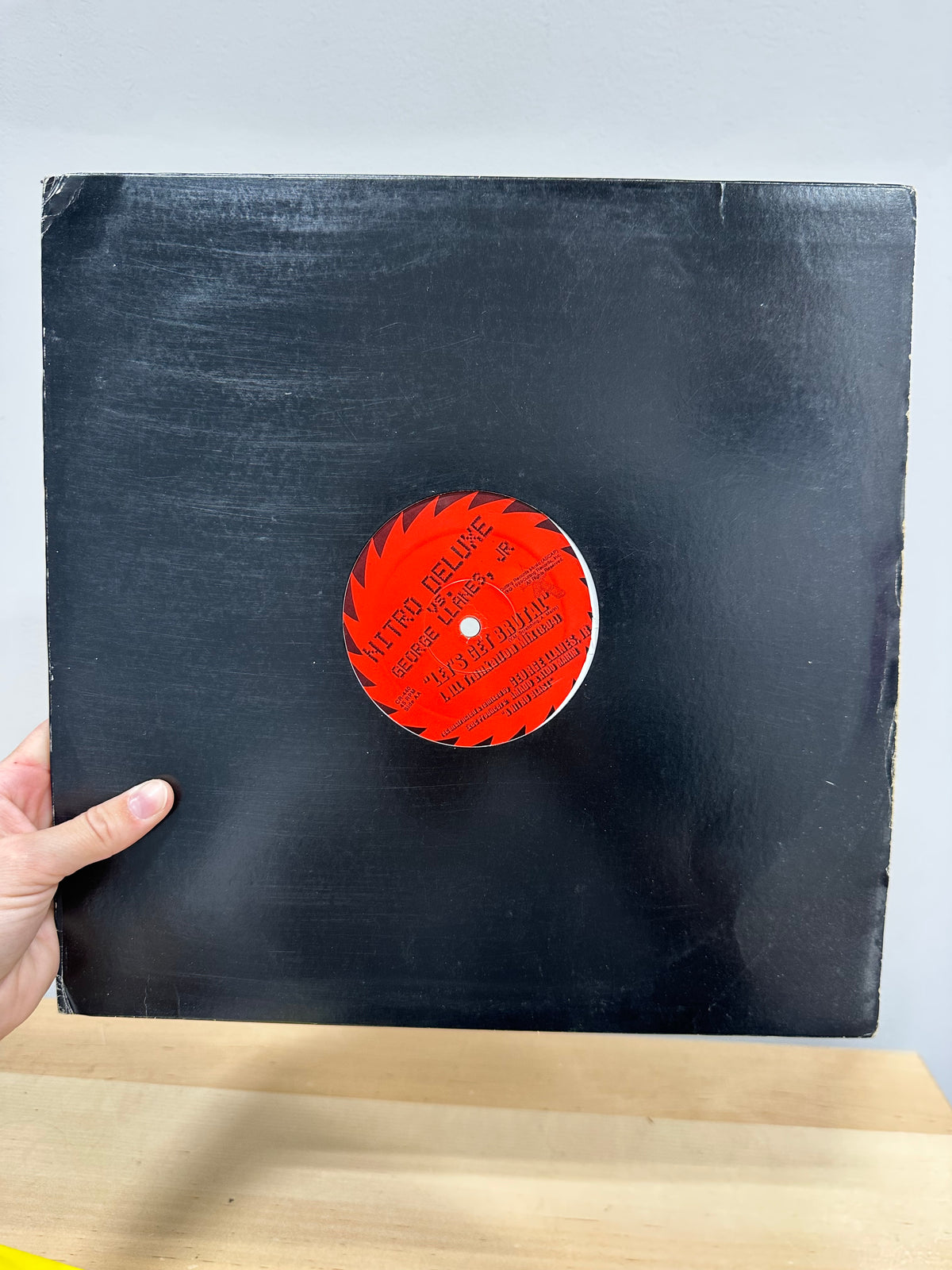 Nitro Deluxe vs. George Llanes, Jr. – Let's Get Brutal 12" Vinyl Single (1999, Cutting Records – CR440)