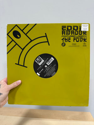 Eddie Amador Feat. Lamech – The Funk 12" Vinyl Single (2001, Yoshitoshi Recordings – YR060) US Pressing