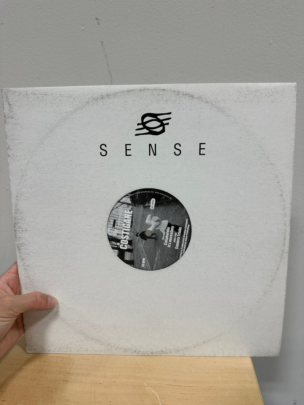 Costigane – Camera Tricks 12" Vinyl Single (2000, Sense Music – SES 011) German Pressing