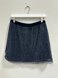 Free People "Wild Child" Sequined Mini Pencil Skirt size 8