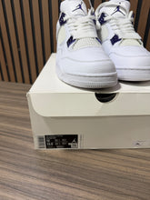 Load image into Gallery viewer, Air Jordan 4 Retro 'Purple Metallic' Sz 12
