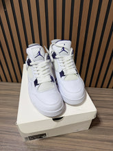 Load image into Gallery viewer, Air Jordan 4 Retro 'Purple Metallic' Sz 12
