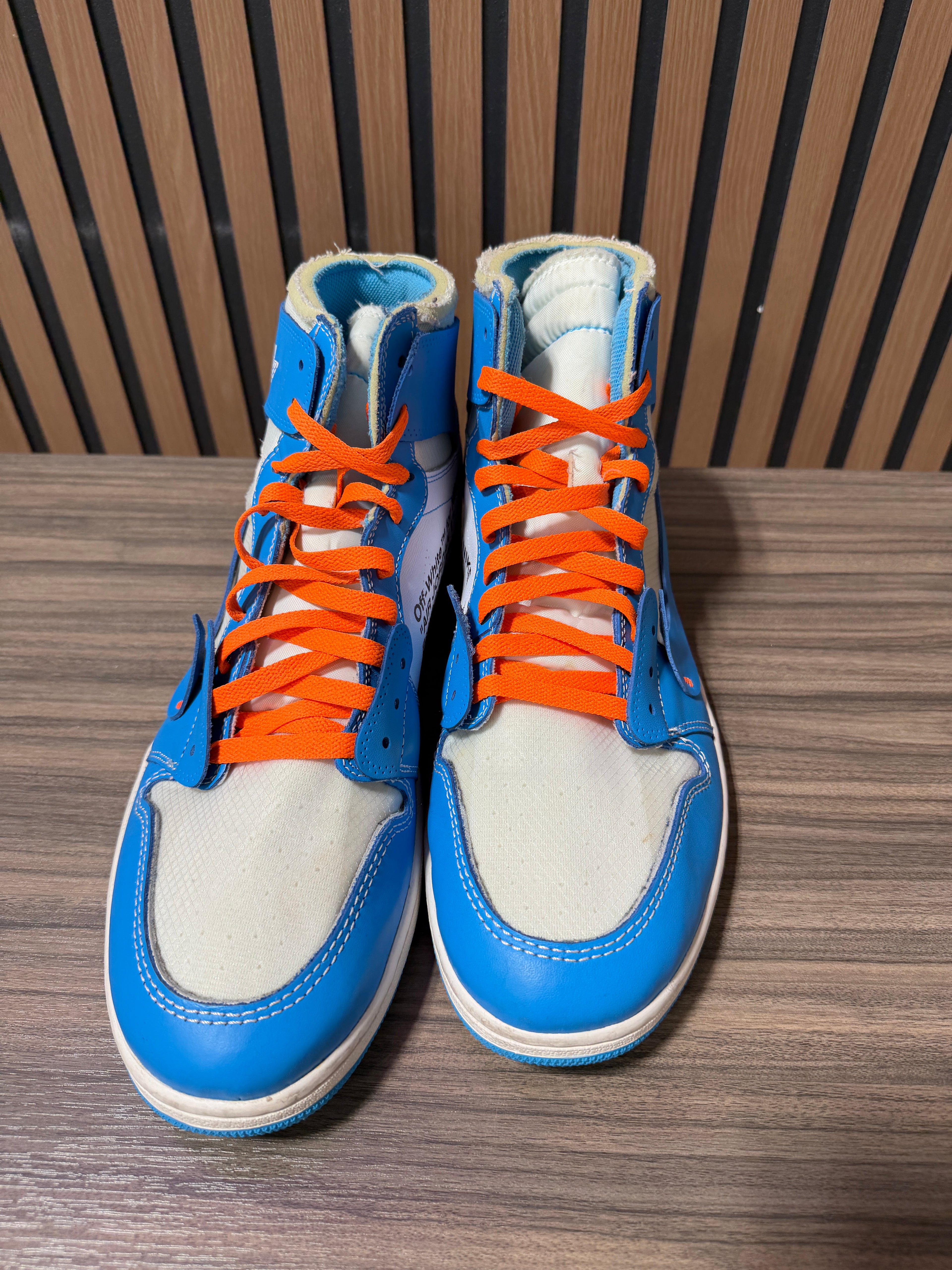 Jordan 1 Off-White UNC NO BOX Sz 14