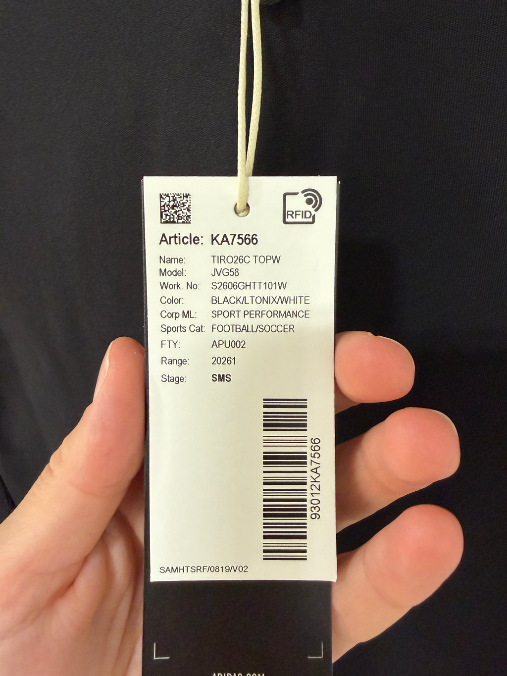 Adidas tiro 26 Competition Top Womens Sz Small