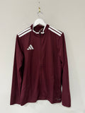 Adidas Entrada 26 Track Jacket Maroon Sz Mens Medium