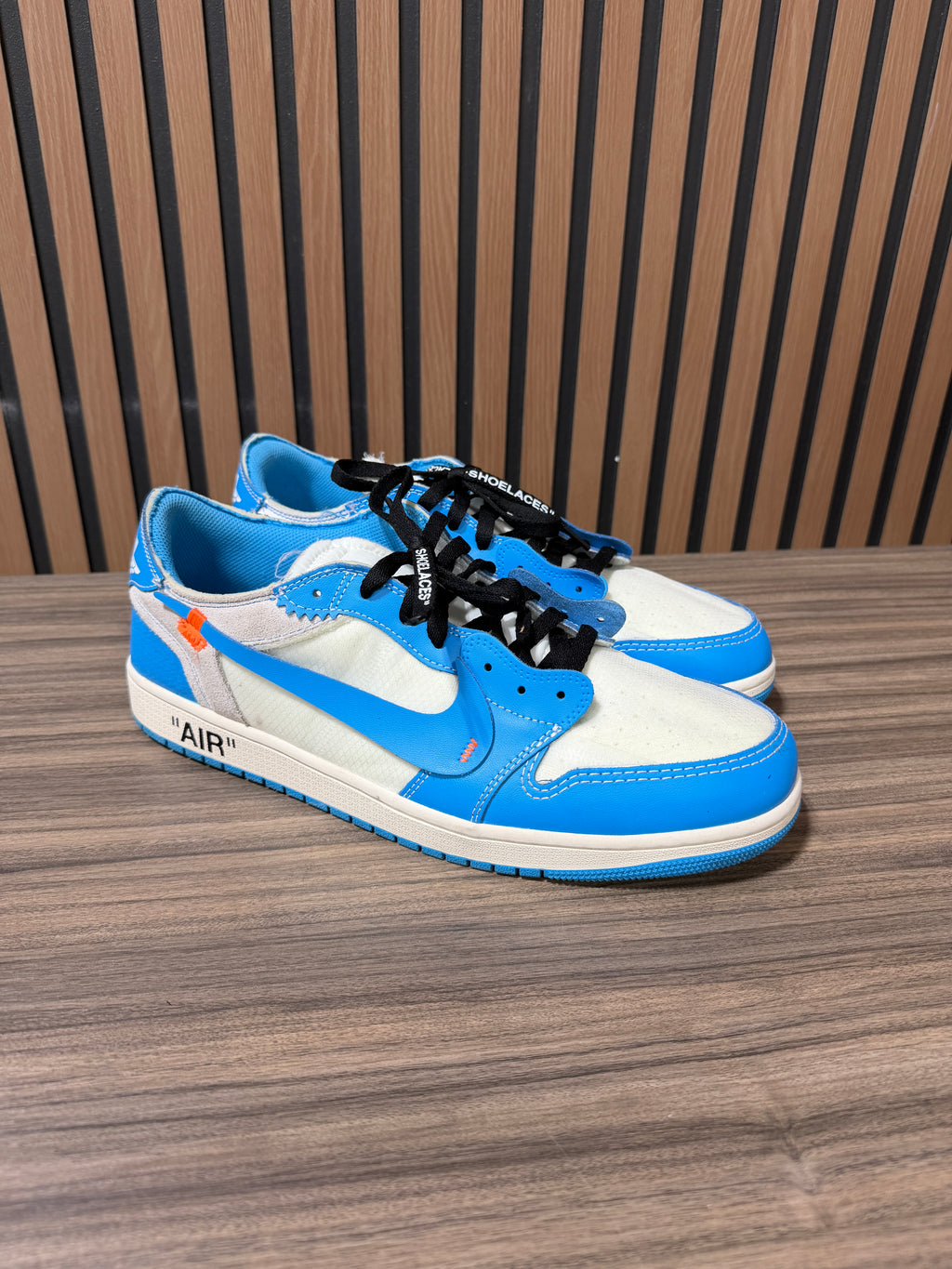 JSM Custom Off White UNC Low Sz 15