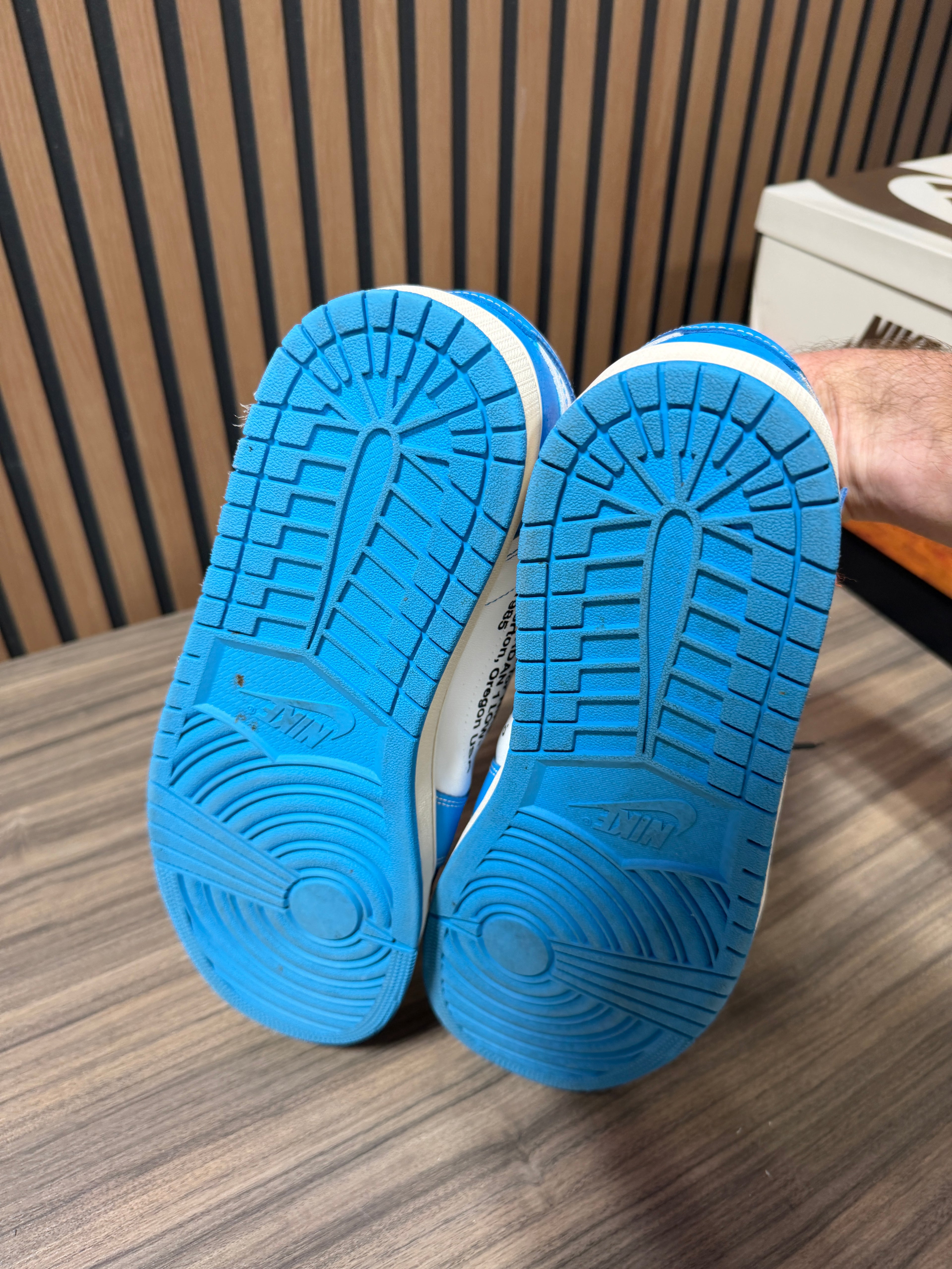 JSM Custom Off White UNC Low Sz 15