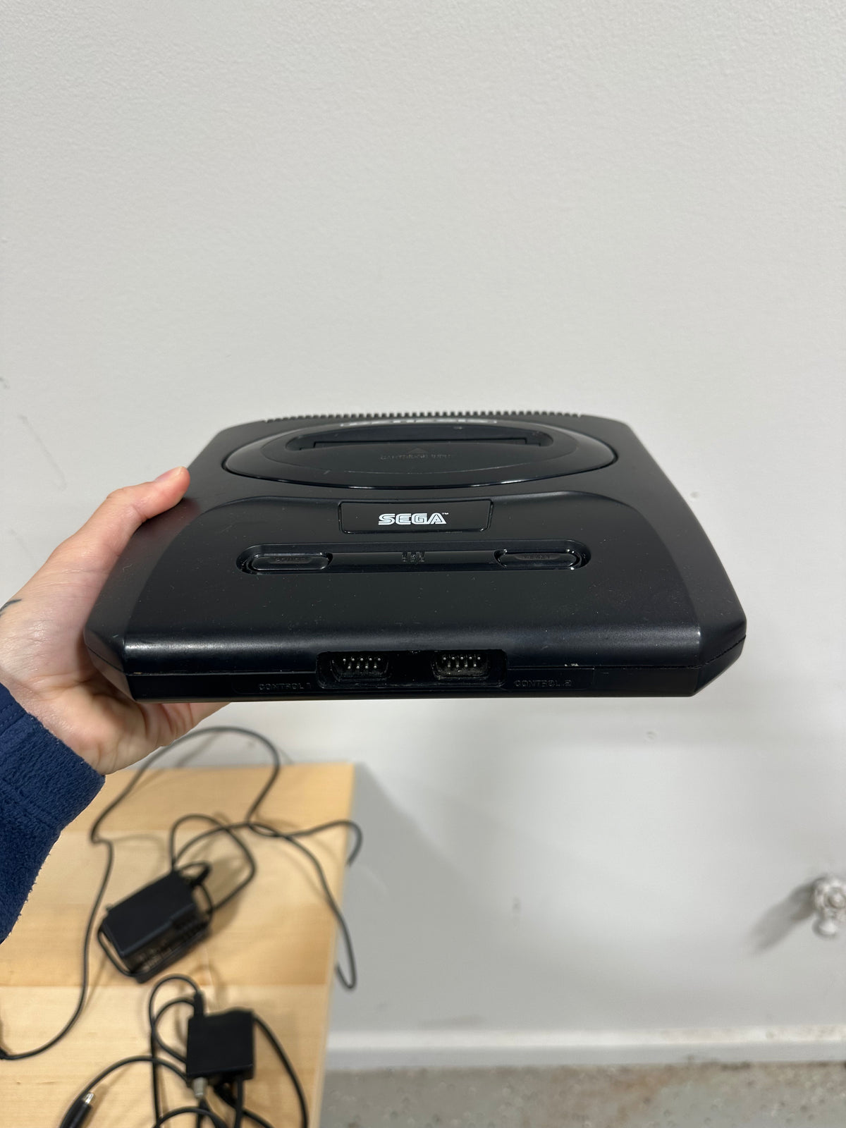 Sega Genesis Model 2 Console Bundle w/ 2 Controllers (3-Button & 6-Button) Cables