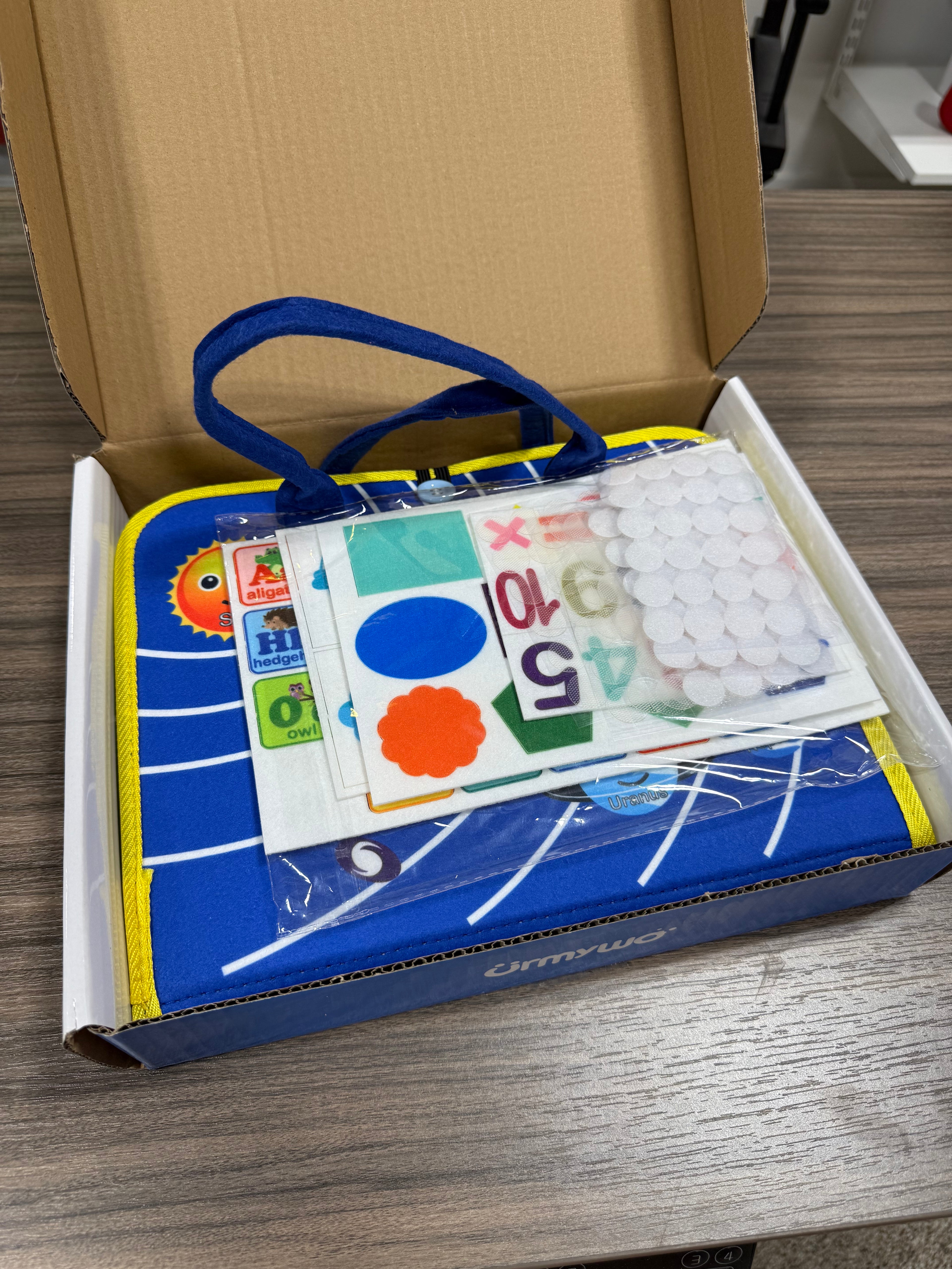 URMYWO Busy Board , Busy Book Toddler Activities with Fine Motor Skills