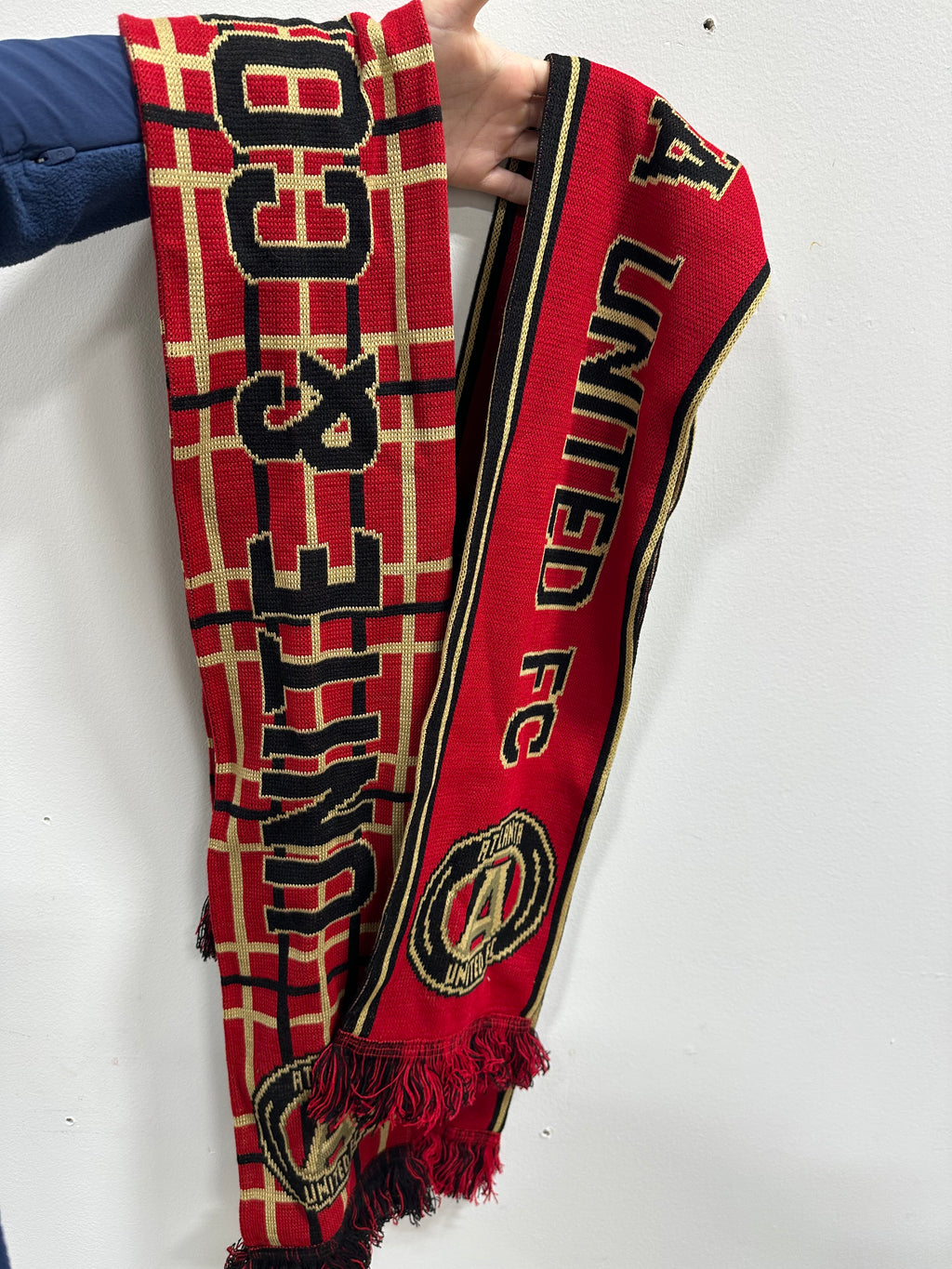 Atlanta United FC Tartan Plaid Soccer Scarves (Set of 2) - New With Tags
