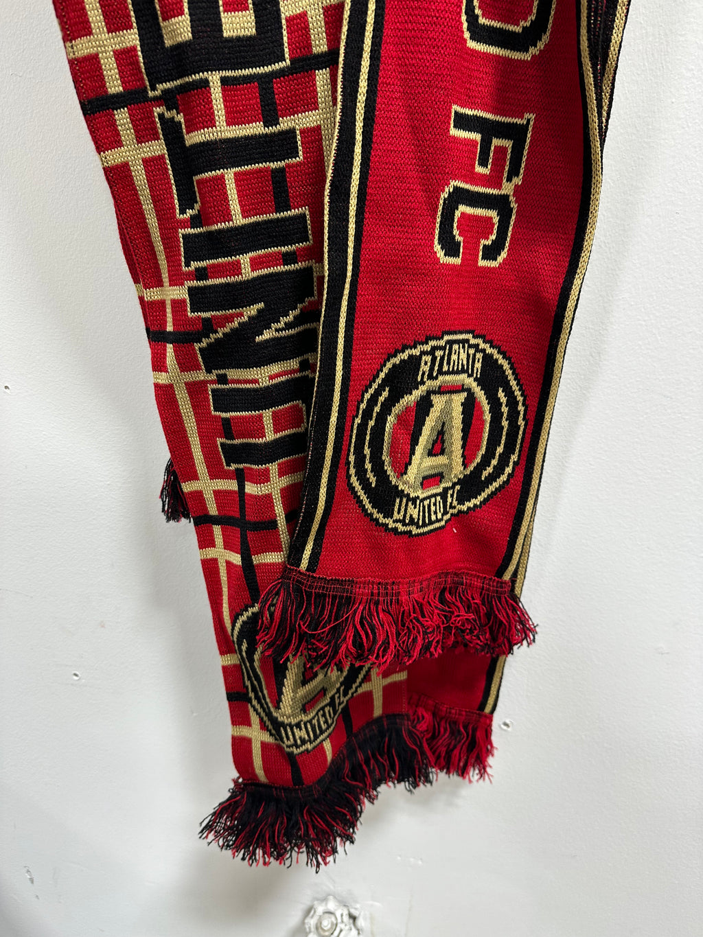 Atlanta United FC Tartan Plaid Soccer Scarves (Set of 2) - New With Tags