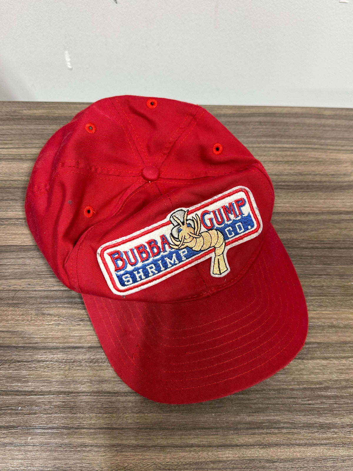 Bubba Gump Shrimp Co Red Baseball Cap Hat