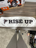 Atlanta Falcons Rise Up White Rally Towel Stadium Giveaway Fan Memorabilia NFL