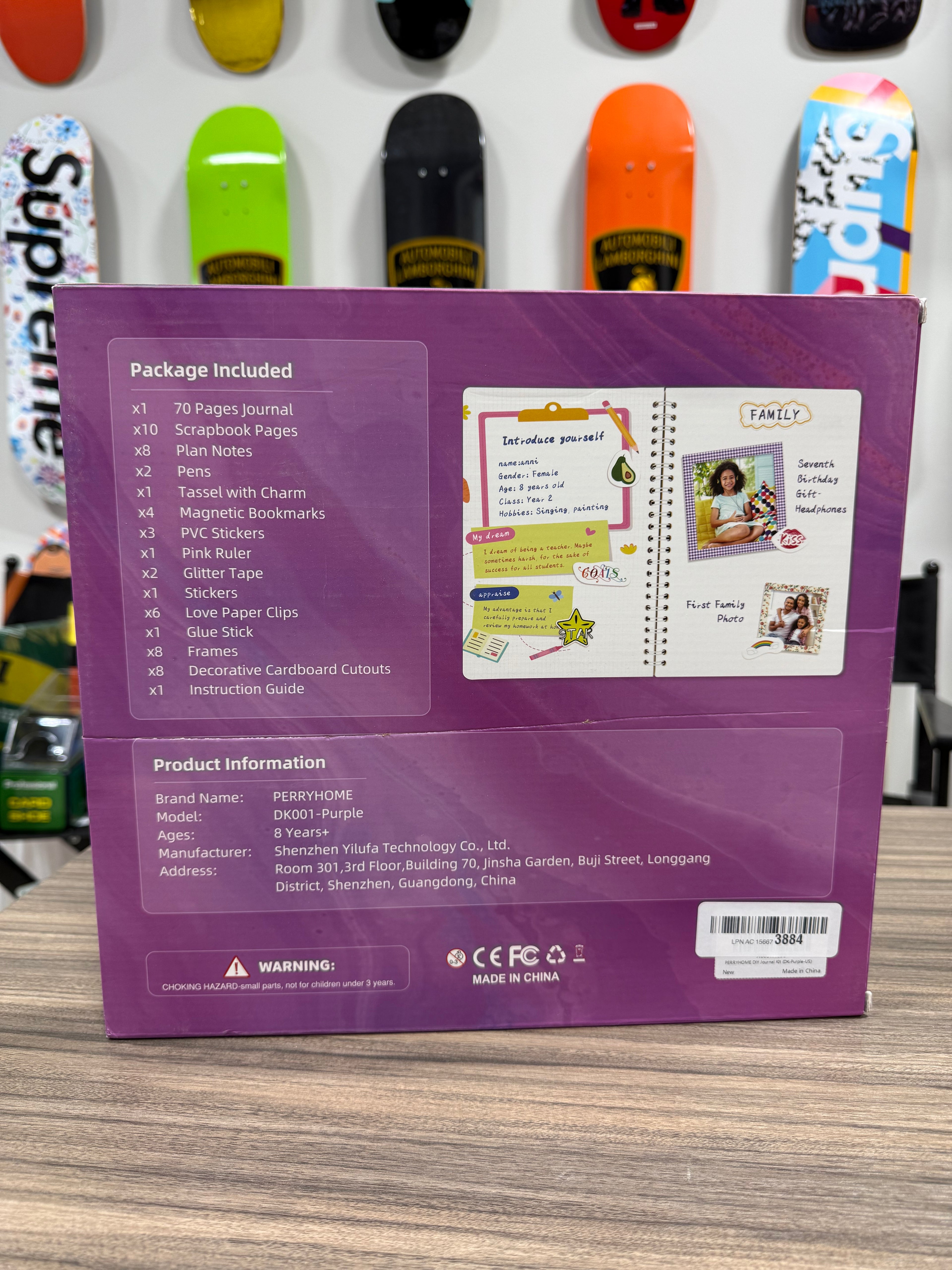 PERRYHOME DIY Journal Kit