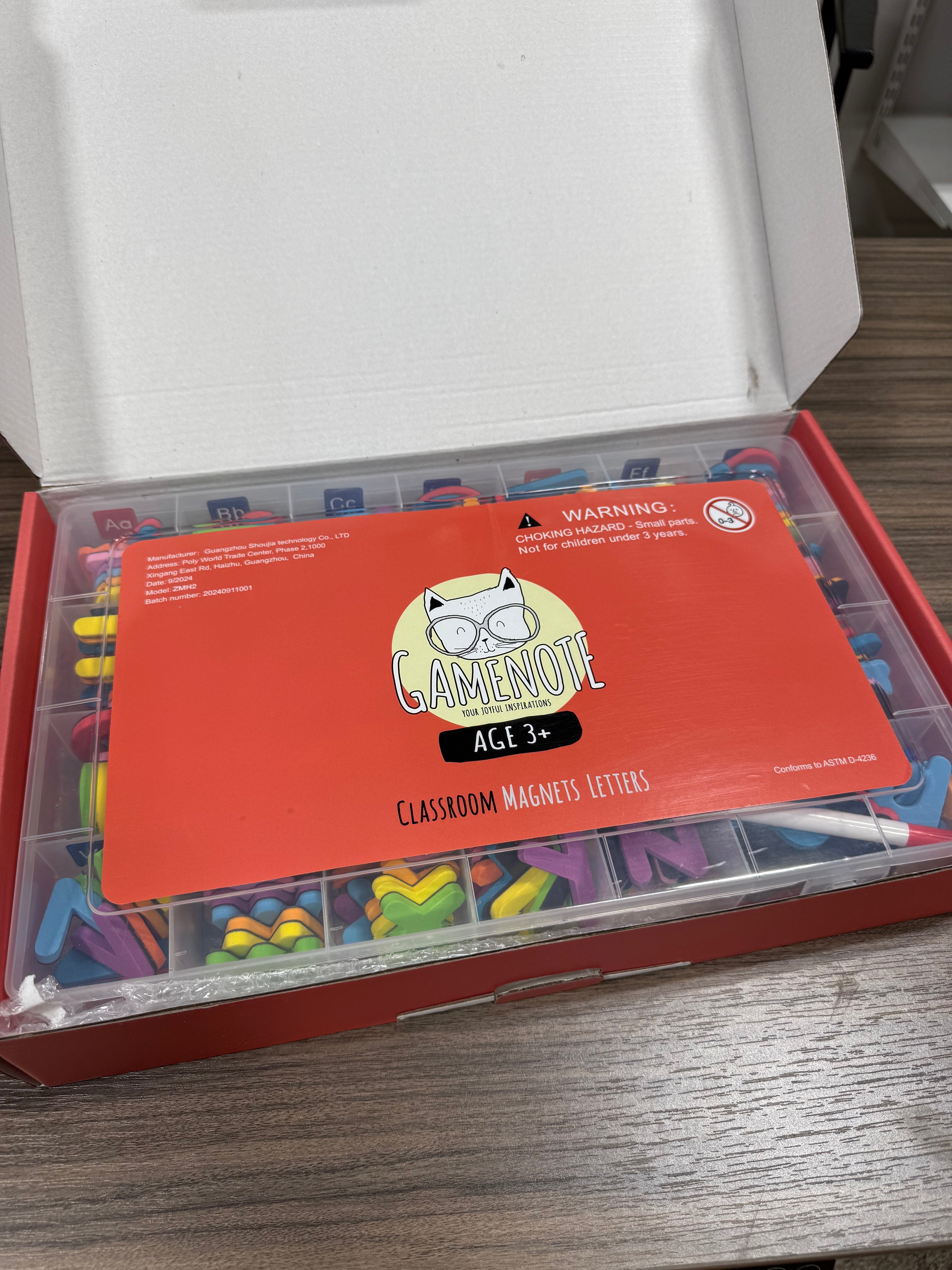 Gamenote Magnetic Letters Set