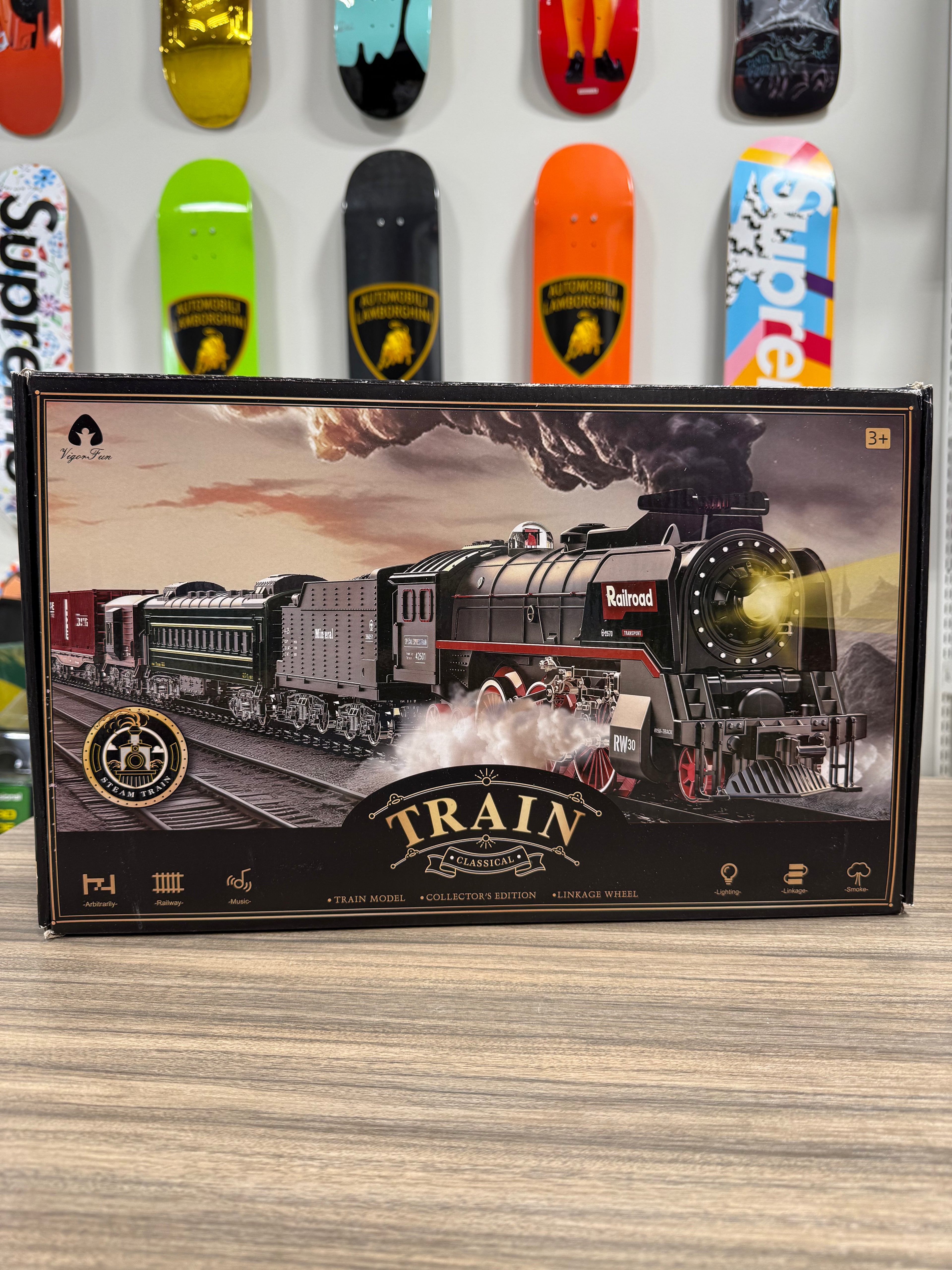Train Set for Kids - Electric Remote Control Train Track