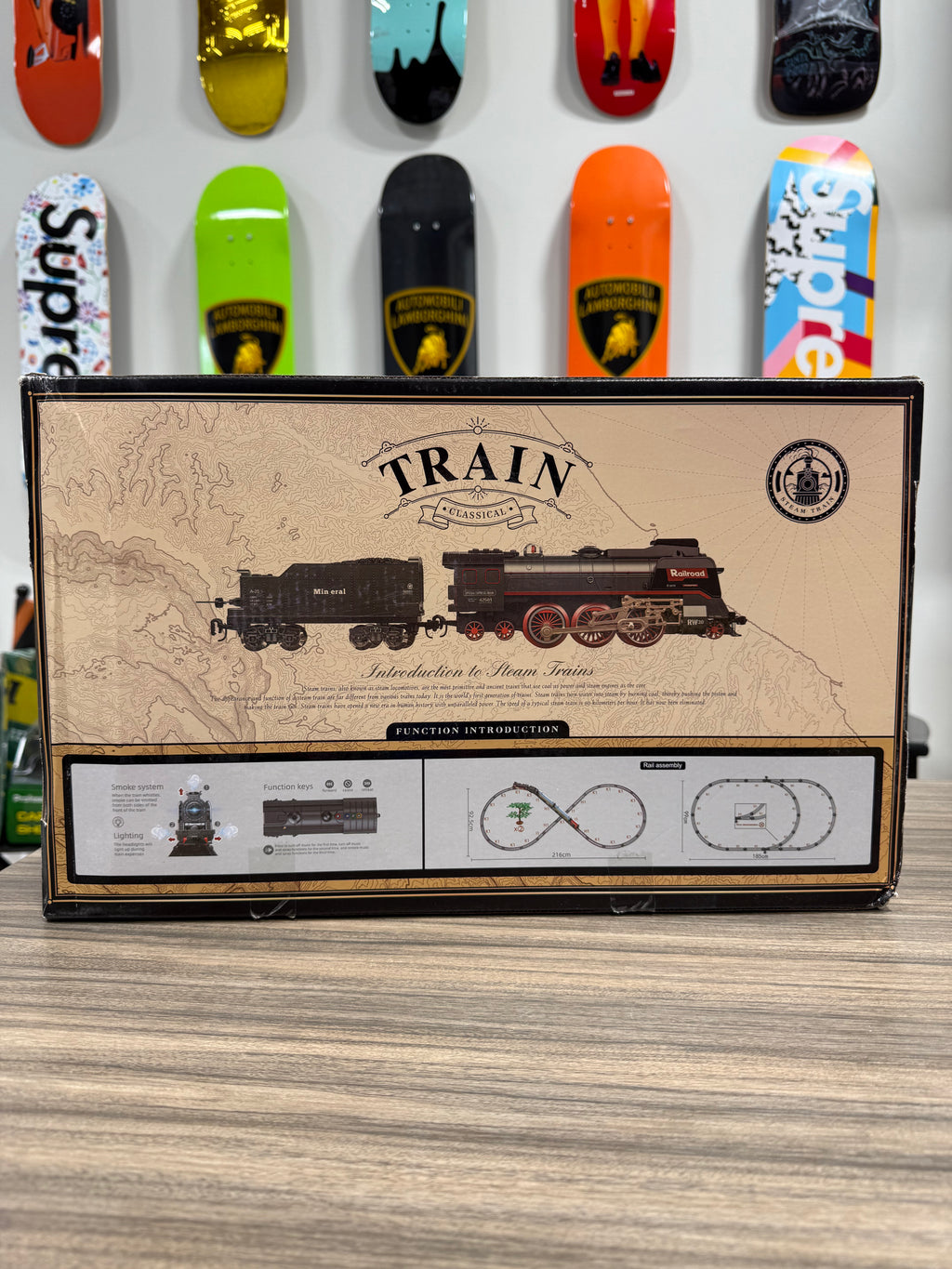 Train Set for Kids - Electric Remote Control Train Track