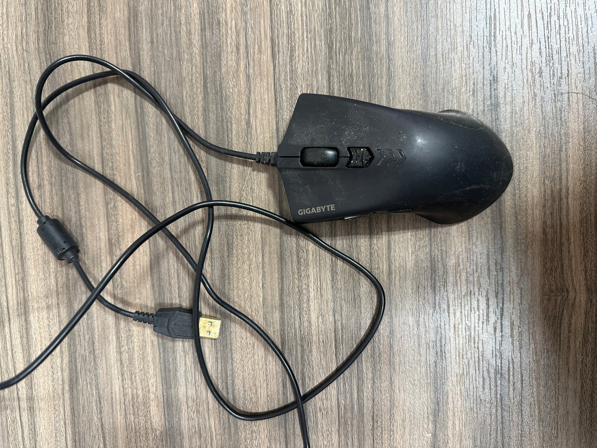 Gigabyte FORCE M7 Wired Optical Gaming Mouse 3200 DPI GM-FORCE M7 Black PC