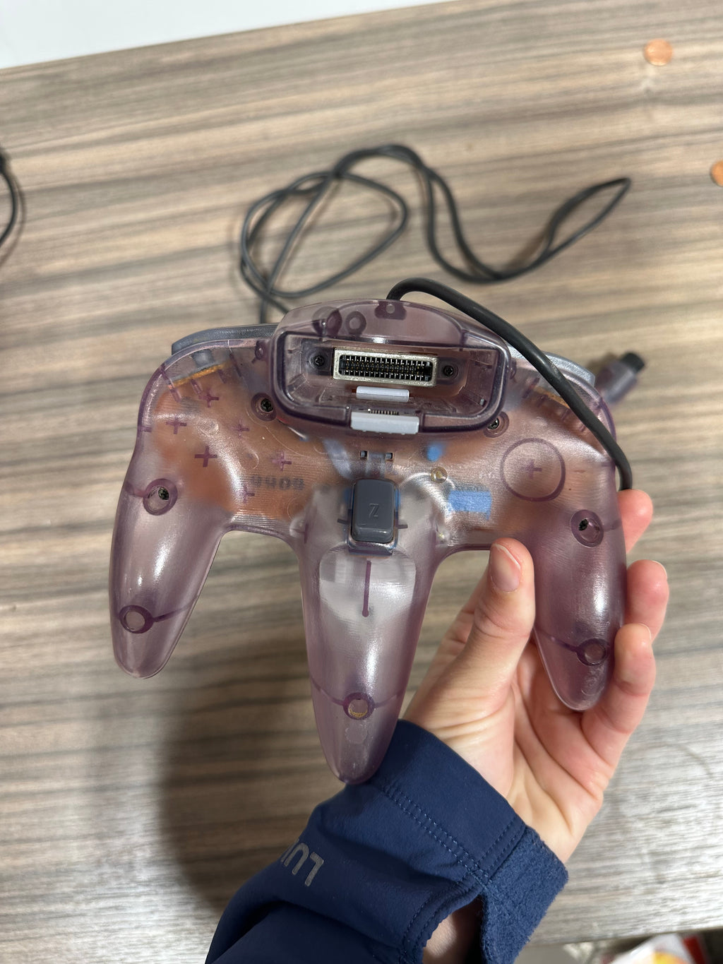 Official Nintendo 64 N64 Controller Atomic Purple Translucent OEM Original