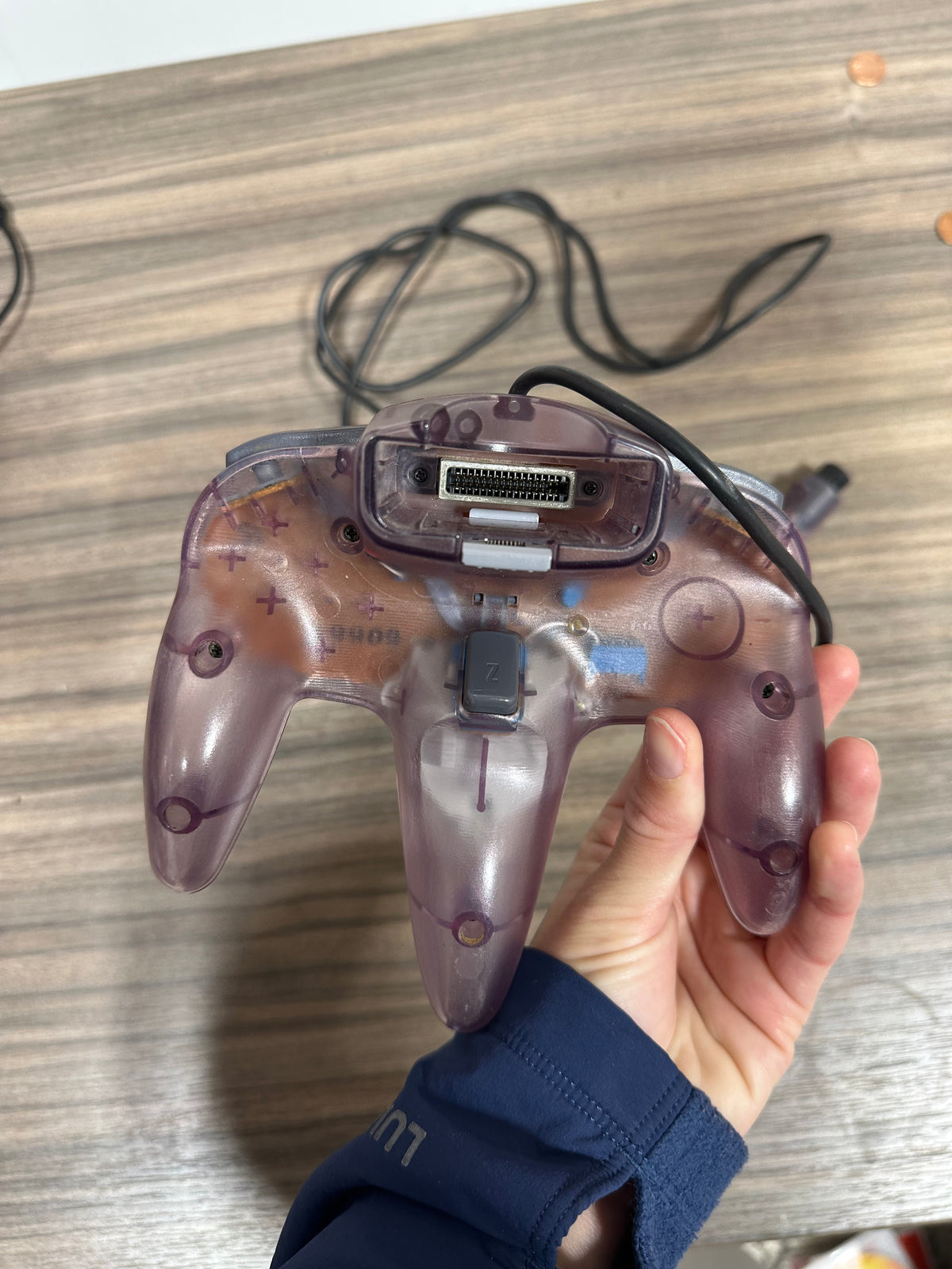Official Nintendo 64 N64 Controller Atomic Purple Translucent OEM Original