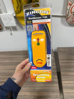 Zircon StudSensor HD25 Electronic Stud Finder Edge Finding Wall Scanner