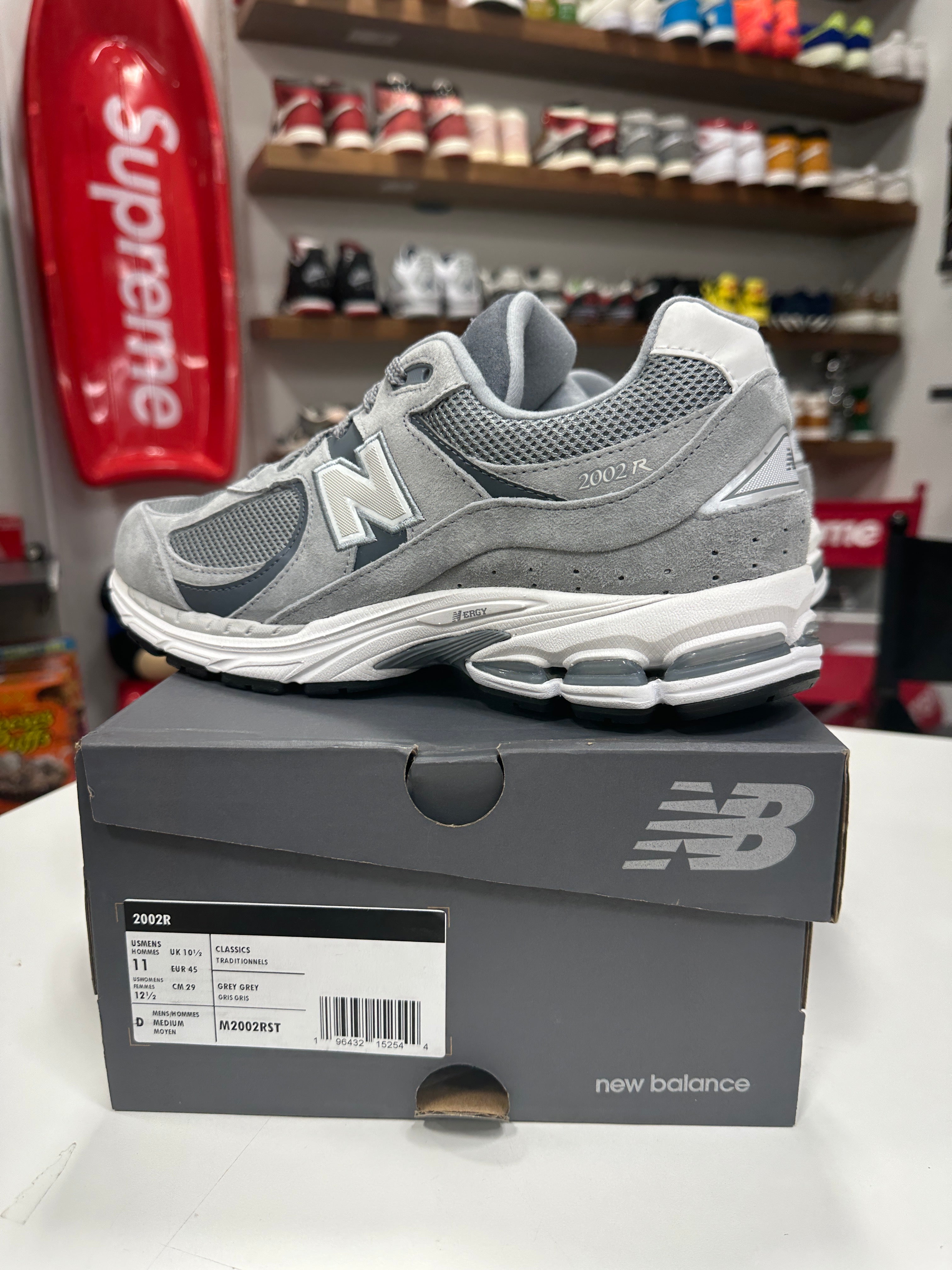New Balance 2002R Grey Sz 11