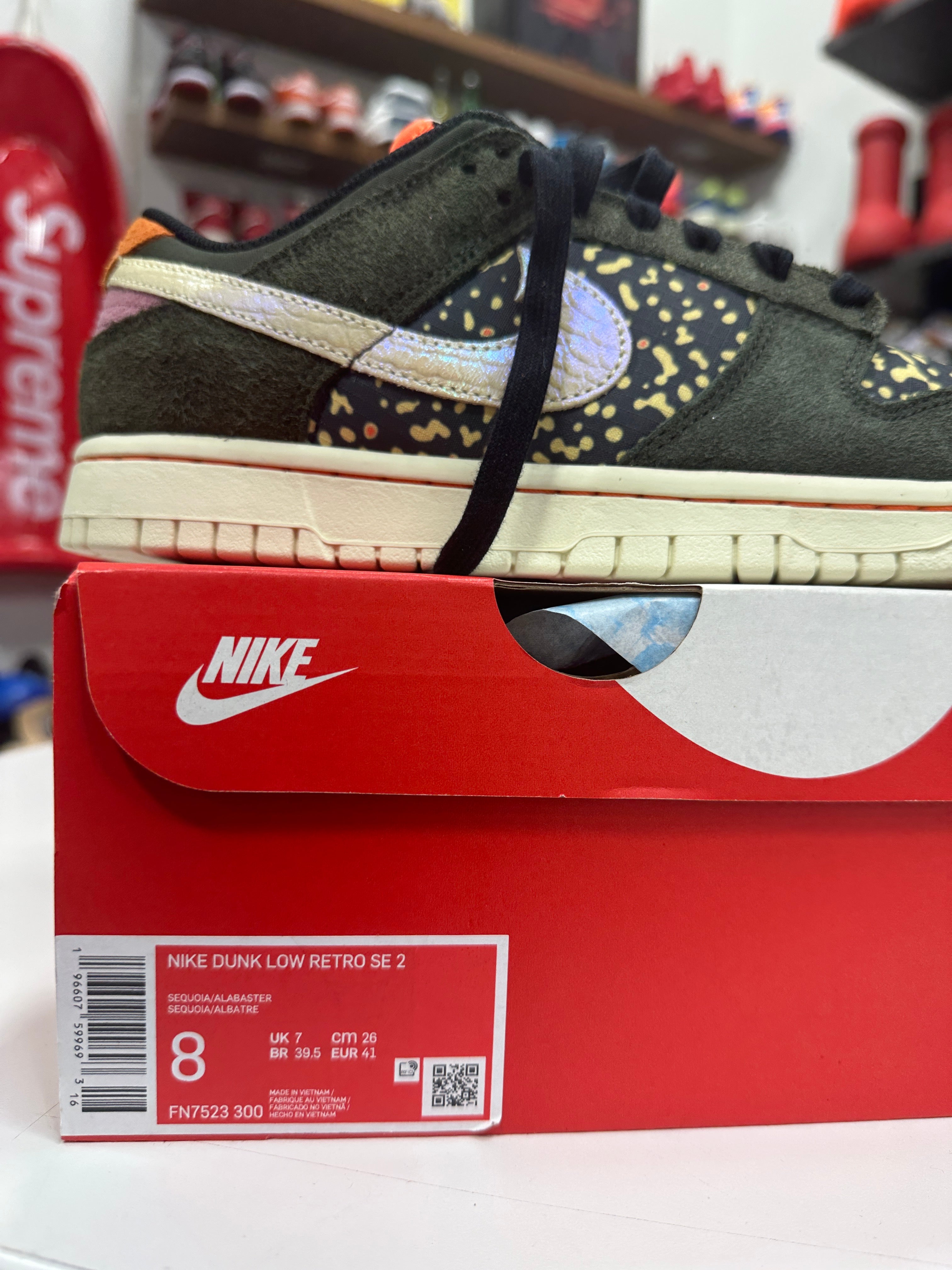 Nike Dunk Low Alabaster Sz 8