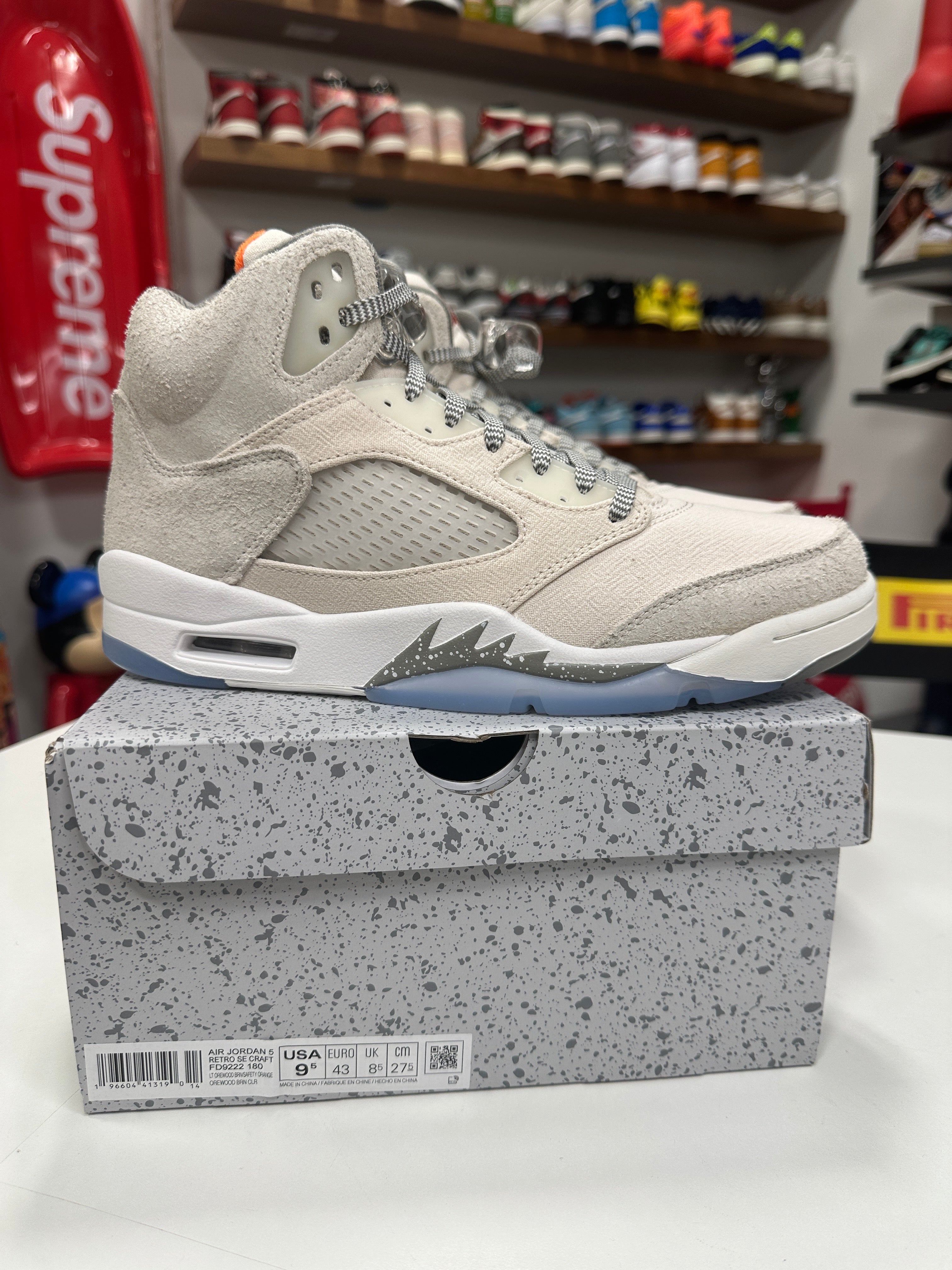 Jordan 5 Craft Sz 9.5