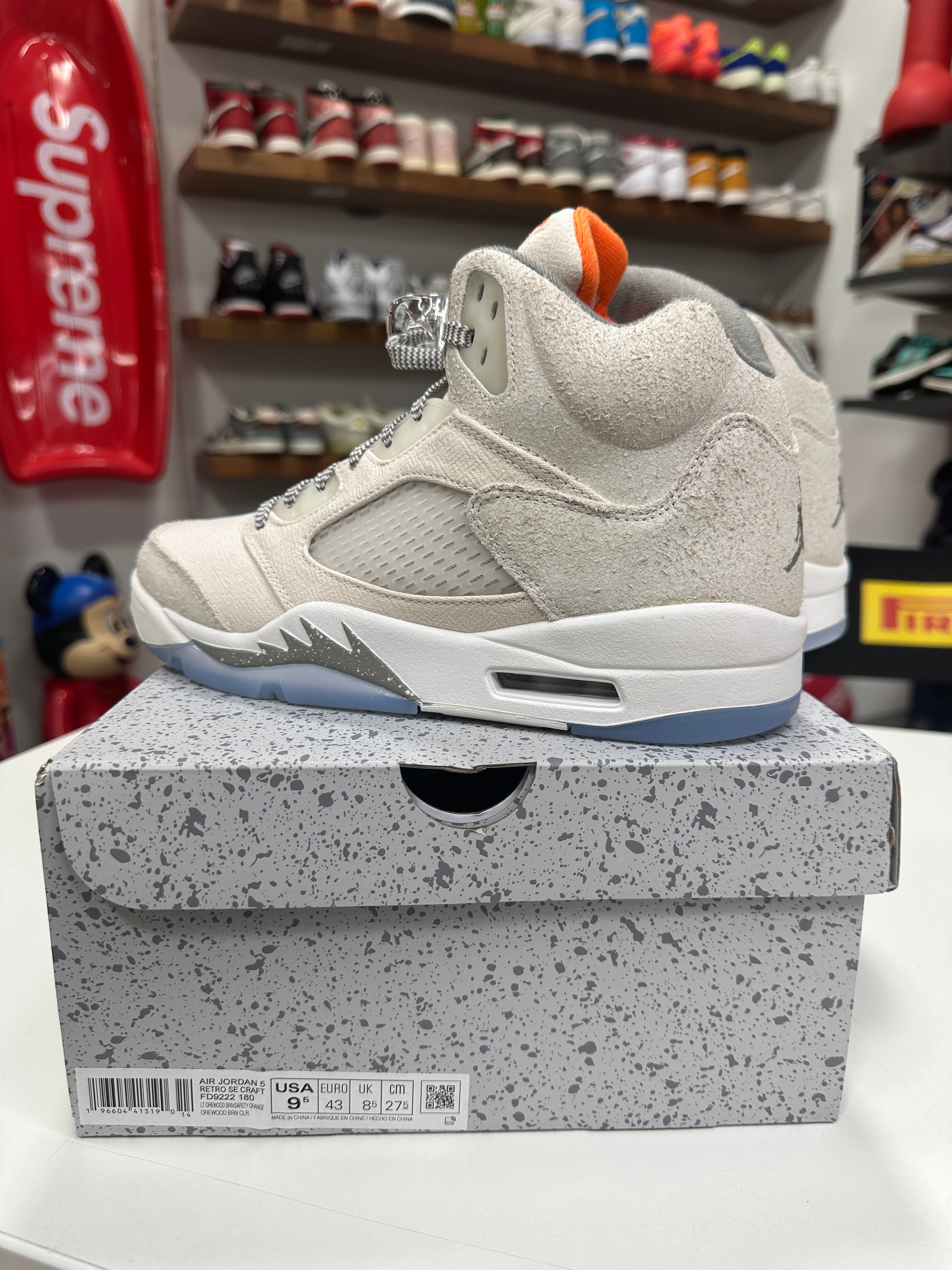 Jordan 5 Craft Sz 9.5