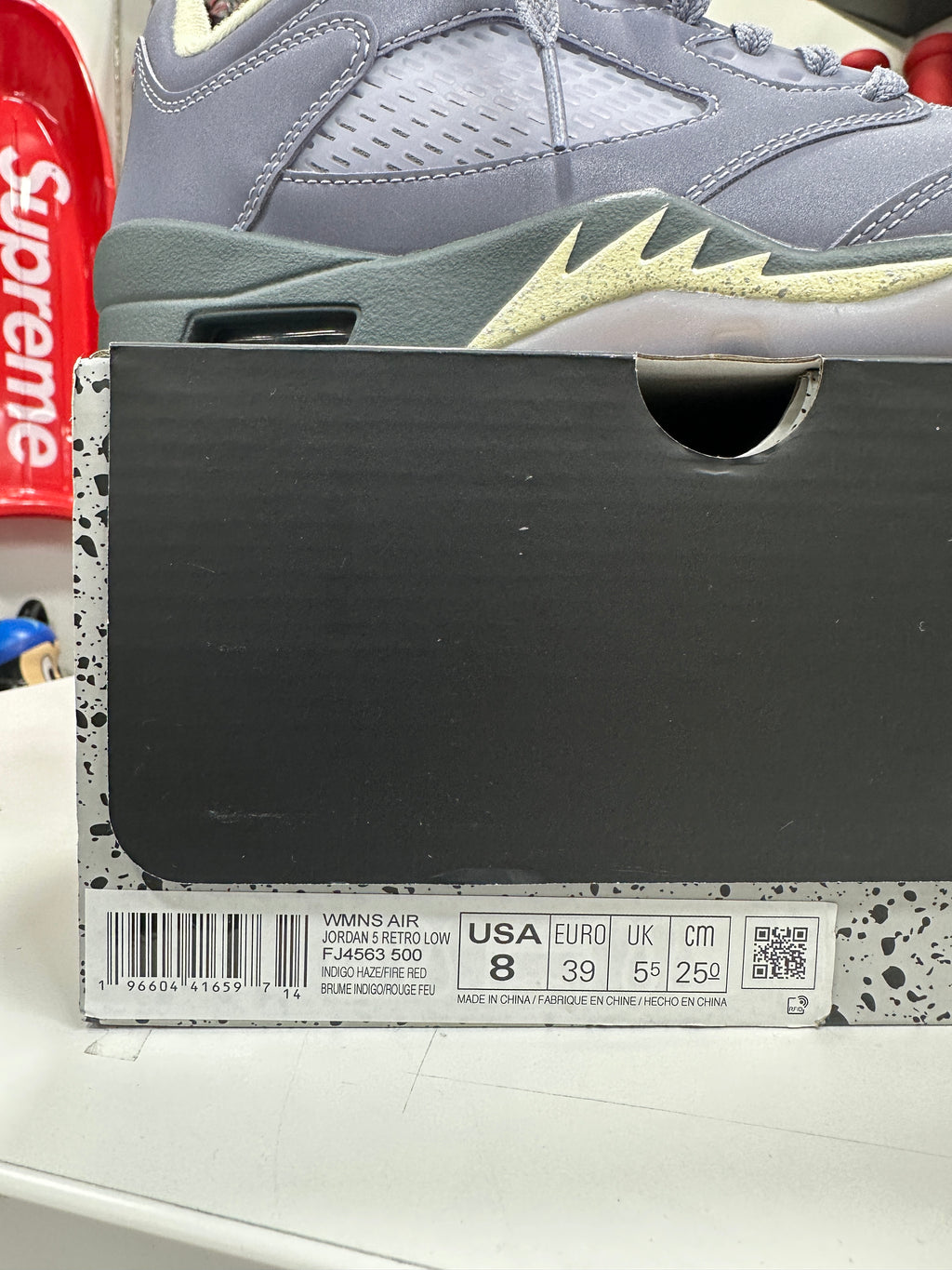 WMNS Jordan 5 Low Indigo Haze Sz 8W 6.5M