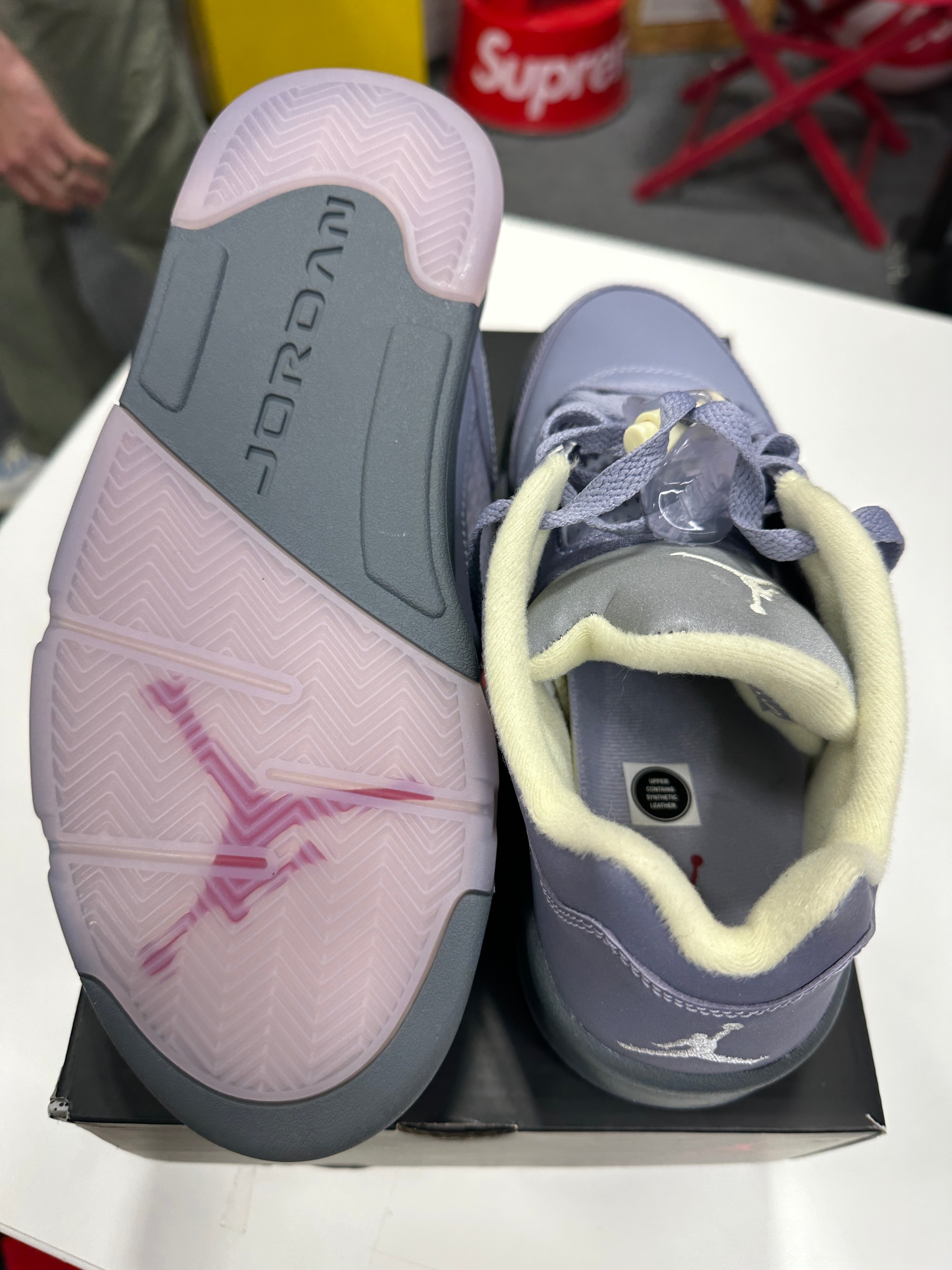 WMNS Jordan 5 Low Indigo Haze Sz 8W 6.5M