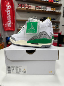 Jordan 3 Lucky Green Sz W5.5