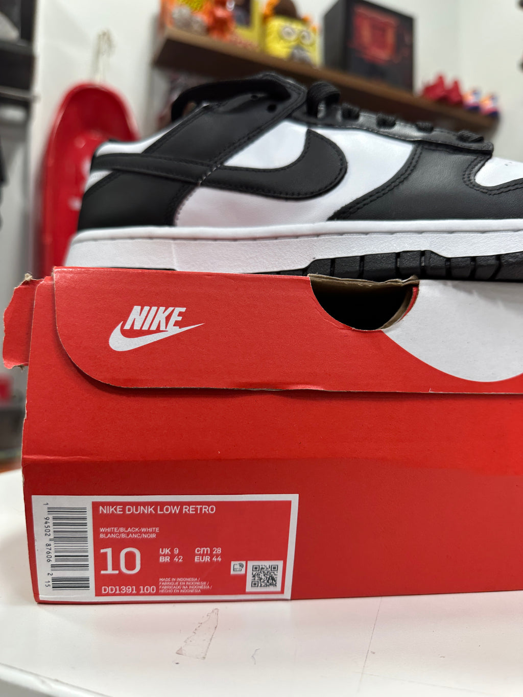 Nike Dunk Low Panda Sz 10
