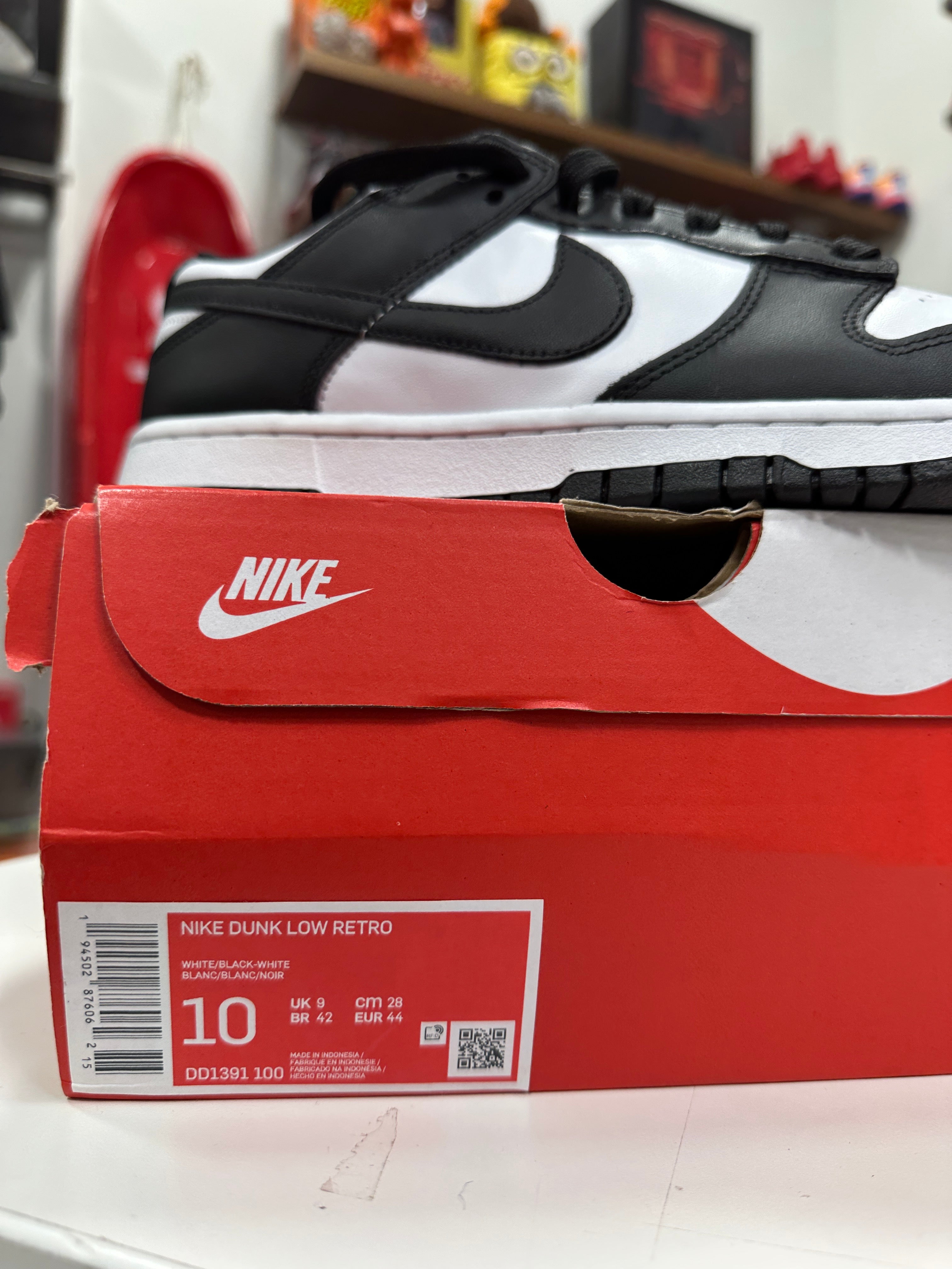 Nike Dunk Low Panda Sz 10