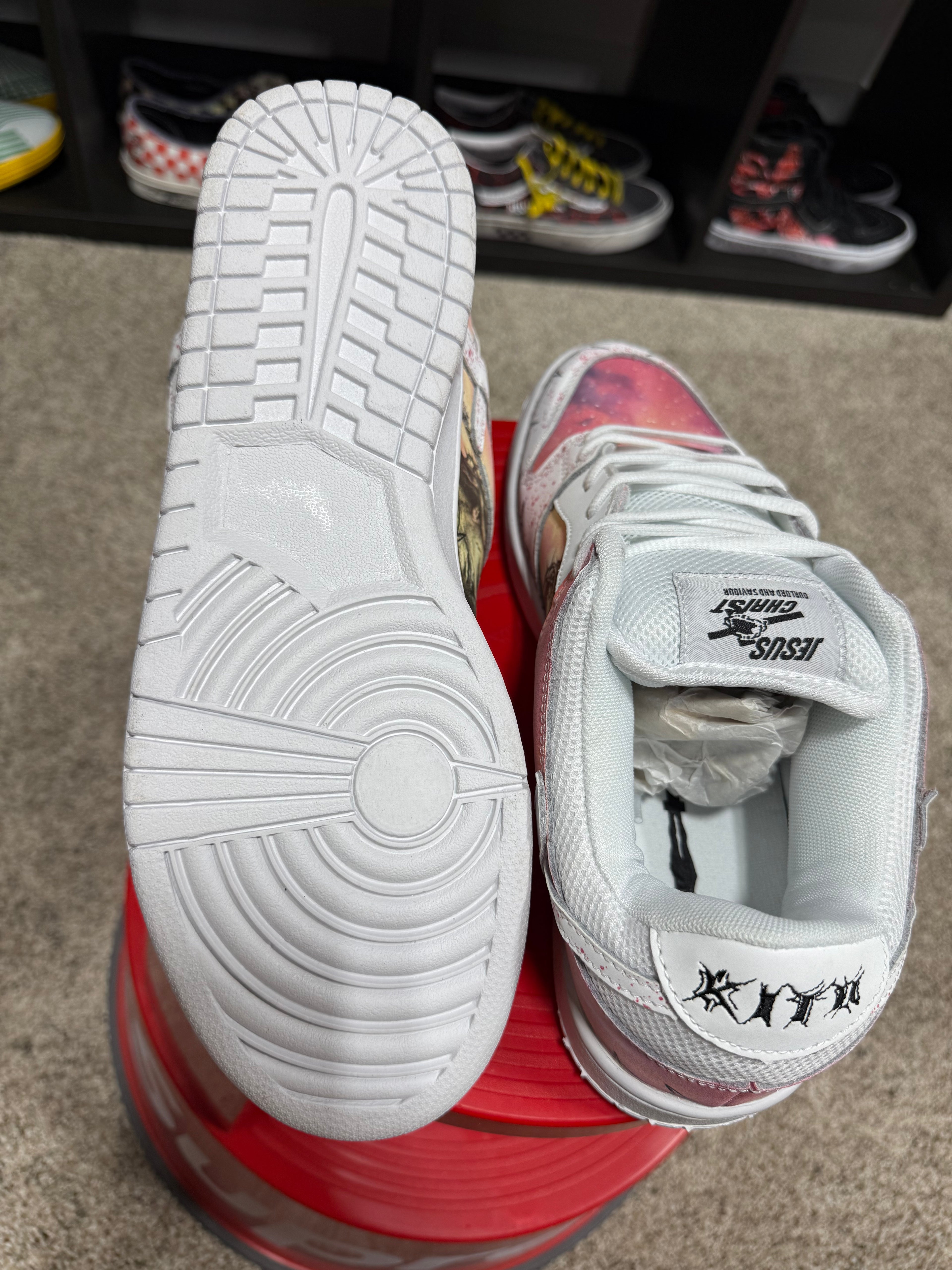 Kito Wares Passion Of Christ Jesus Dunk Lows Sz 11 NO BOX