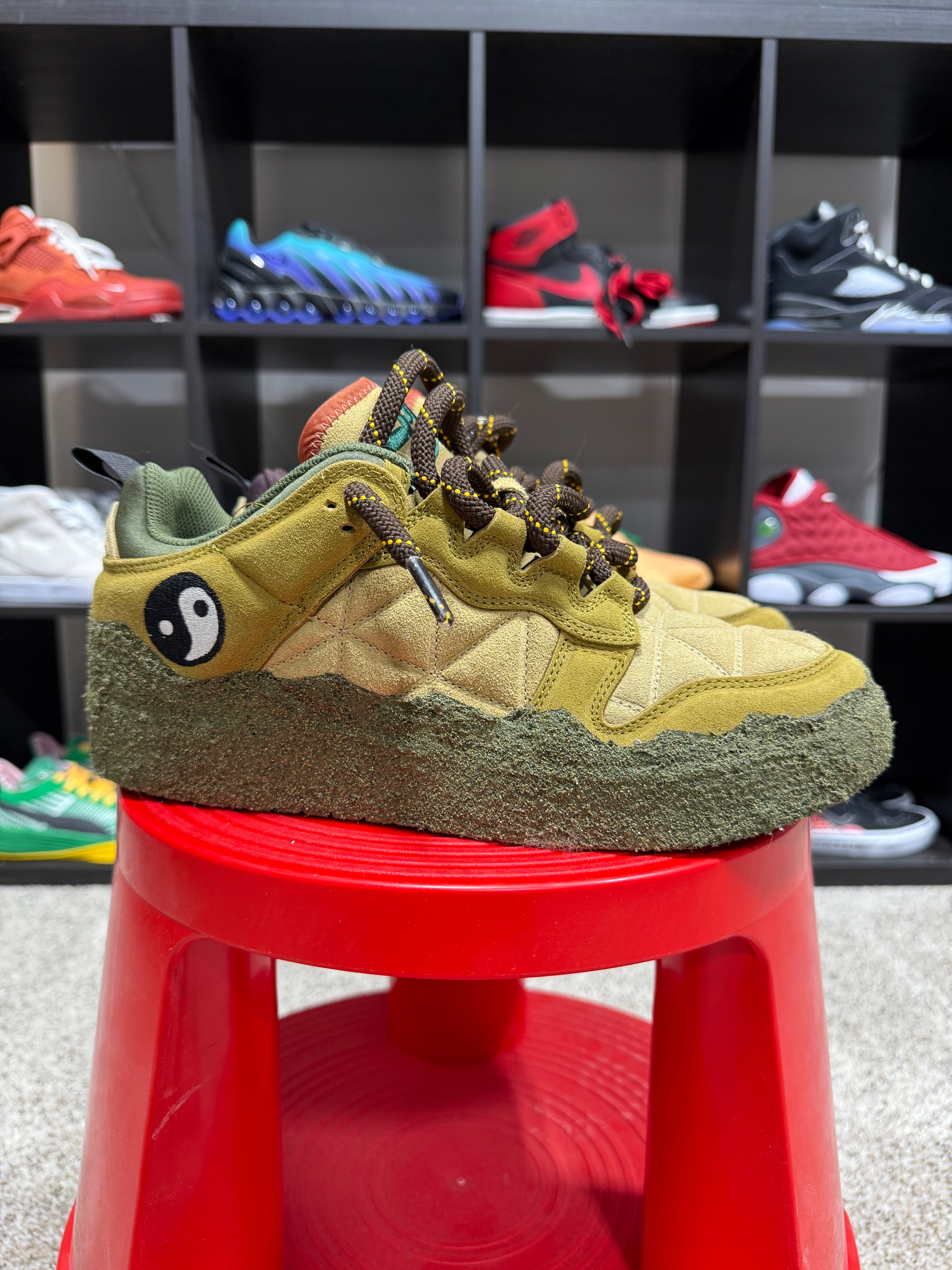 Cactus Plant Flea Market x Dunk Low SP 'Tan Mossy Green' 10.5 READ DESCRIPTION