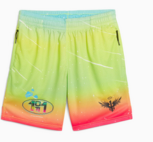 Load image into Gallery viewer, Puma Melo Rainbow Shorts Sz L
